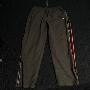 Champion Men’s Sweatpants with Red Side Stripe
